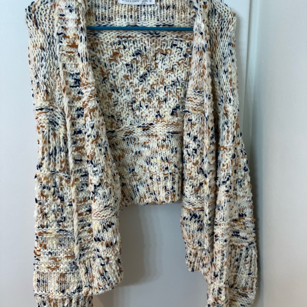 Chunky Knit Multicolor Sweater